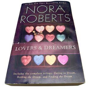 Nora Roberts "Lovers & Dreamers" Paperback Book 2005 English READ